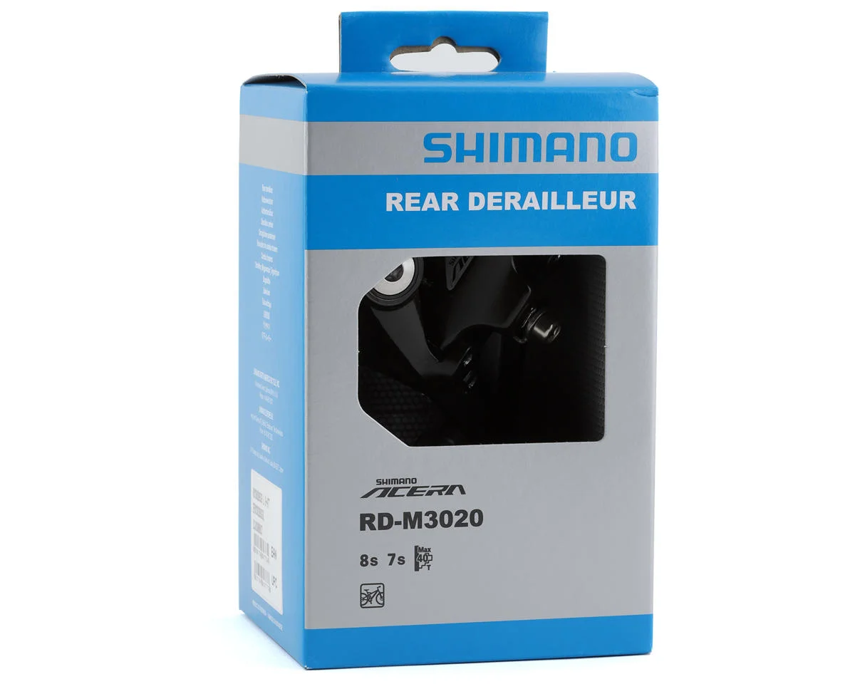 Shimano Acera RD-M3020-8 Rear Derailleur (Black) (7/8 Speed) (Long Cage) (SGS) - view 2